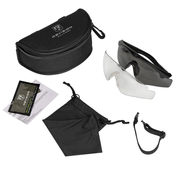 Комплект балістичних окулярів Revision Sawfly Max-Wrap Eyewear Essential Kit S 2000000141770 - зображення 1