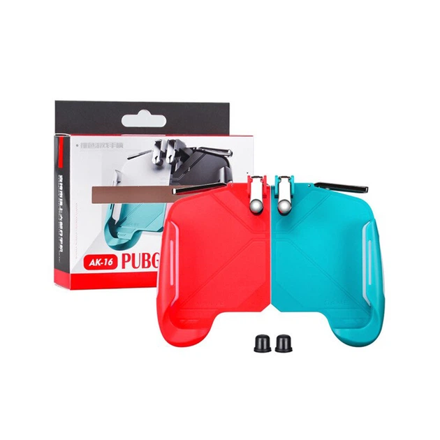 Игровой геймпад триггер Lesko AK16 Red + Blue джойстик мобильный для игр на смартфоне - изображение 6