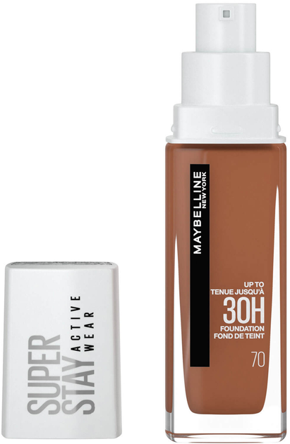 Тональний крем Maybelline Superstay Activewear 30h 70 Cocoa 30 мл (3600531632717) - зображення 2