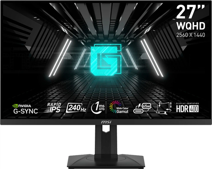 Монитор MSI Gaming G274QPX -- Rapid IPS / 2K QHD / 240Hz / 1ms / 8