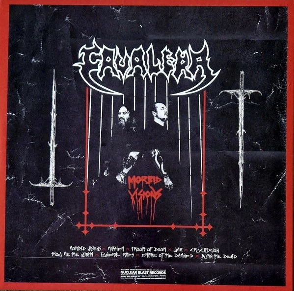 CAVALERA – Morbid Visions (LP, U.S.A.) - Фото 2 CAVALERA – Morbid Visions (LP, U.S.A.) - изображение 2
