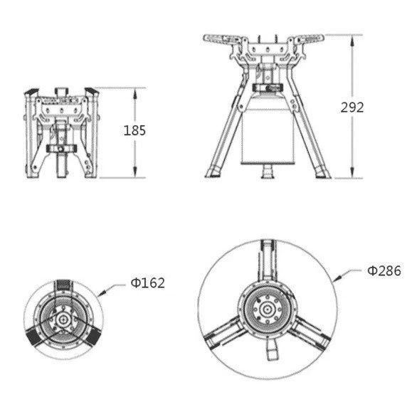 Газовая портативная горелка Fire-Maple FMS 108 N 3500Вт - изображение 10