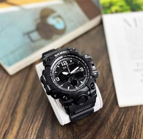 Часы наручные Skmei 1155BBK Black - изображение 3