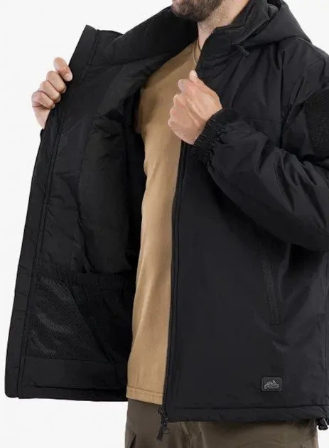 Куртка зимова Helikon-Tex Level 7 Climashield Apex Black 3XL - изображение 5