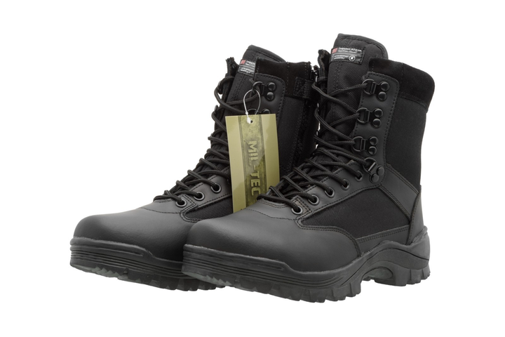 Ботинки тактические Mil-Tec на молнии 40 размер для полицейских с амортизацией и мембраной Gore-Tex и стальным носком (69153589) - изображение 2