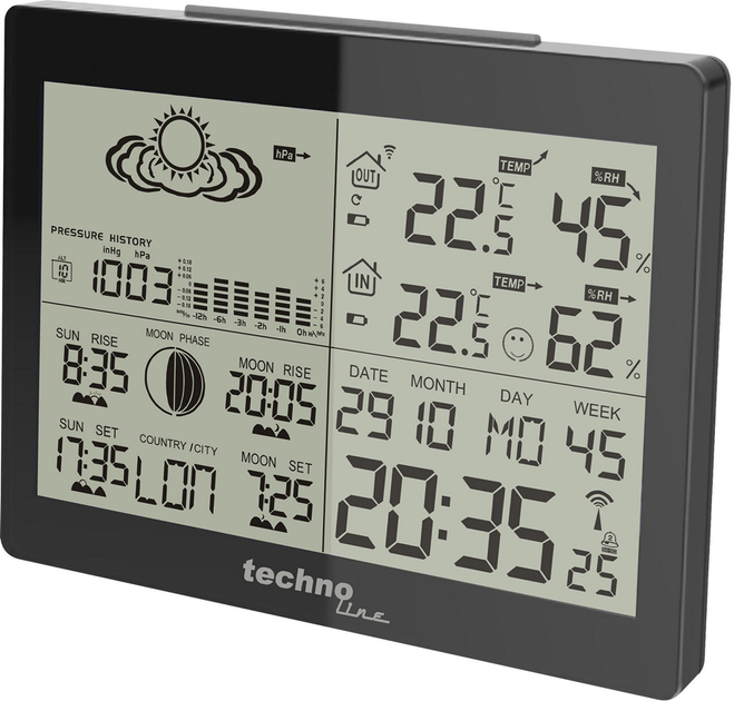 Метеостанция Technoline WS6760 Black - изображение 4