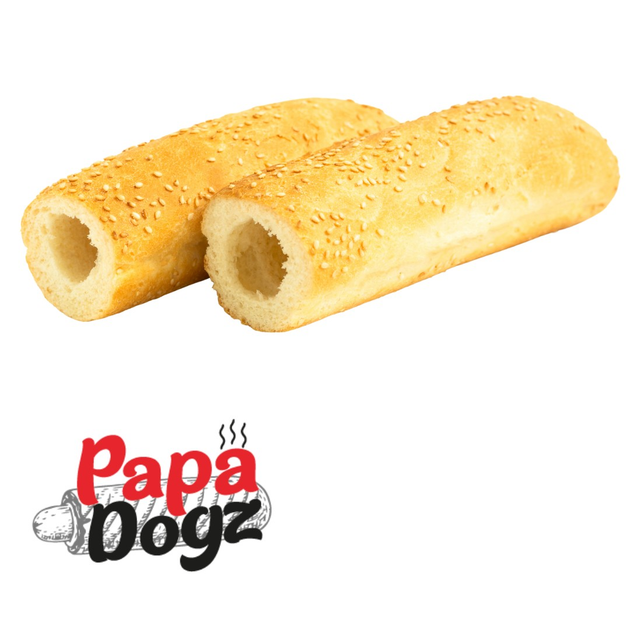 Булочки з кунжутом для французького хот-дога PapaDogz 5шт/уп * 6уп ...