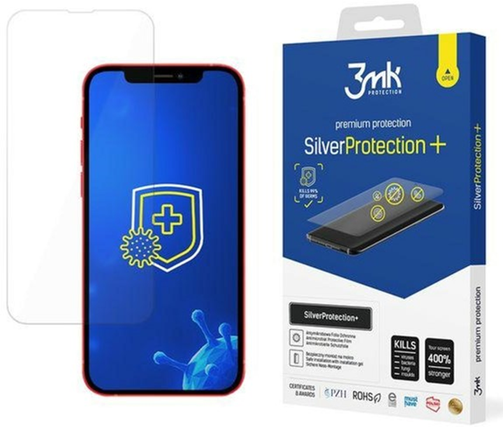 Захисна плівка 3МК Silver Protection+ для Apple iPhone 13 Pro Max (5903108412773) - зображення 1