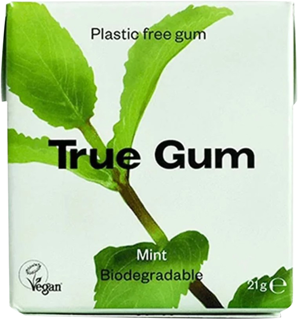 Жевательная резинка True Gum Со вкусом Мяты 21 г (5700002082503 ...