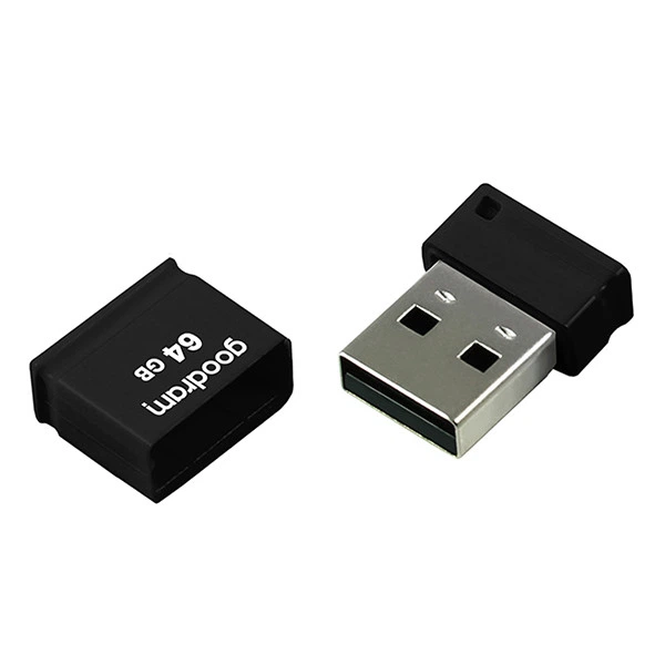 Флешка USB Flash GoodRAM UPI2-0640K0R11 64GB USB 2.0 UPI2 Black Retail - Фото 3 Флешка USB Flash GoodRAM UPI2-0640K0R11 64GB USB 2.0 UPI2 Black Retail - зображення 3