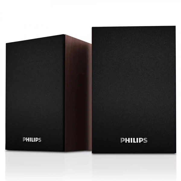 Акустическая система 2.0 Philips SPA20/00 USB 7вт 75 - 20000Гц wooden black - Фото 2 Акустическая система 2.0 Philips SPA20/00 USB 7вт 75 - 20000Гц wooden black - изображение 2
