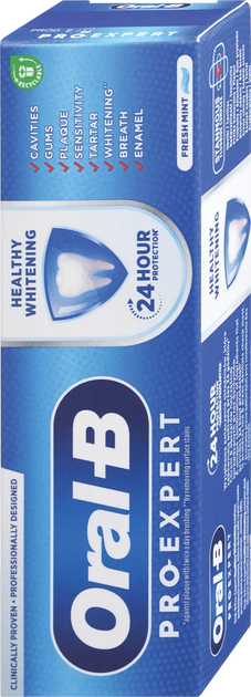 Pasta do zębów Oral-B Pro-Expert Healthy Whitening 75 ml (8700216106788) - obraz 2