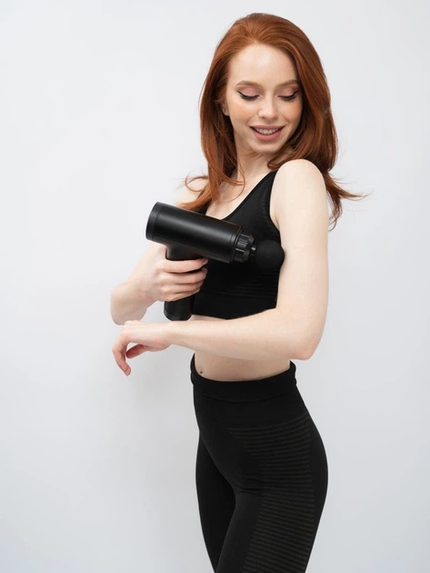 Ручной перкуссионный аккумуляторный массажный пистолет Fascial Gun - изображение 8