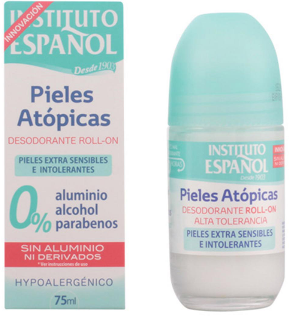 Dezodorant Instituto Espanol Atopic Skin Roll On 75 ml (8411047108307) - obraz 1