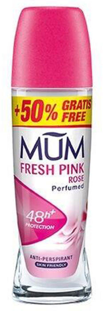Antyperspirant w kulce Mum Fresh Pink Rose Roll On 50 ml (7614700005314) - obraz 1