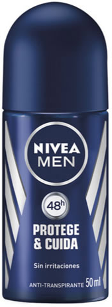 Antyperspirant Nivea Men Protect And Care Roll On 50 ml (4005900243010) - obraz 1