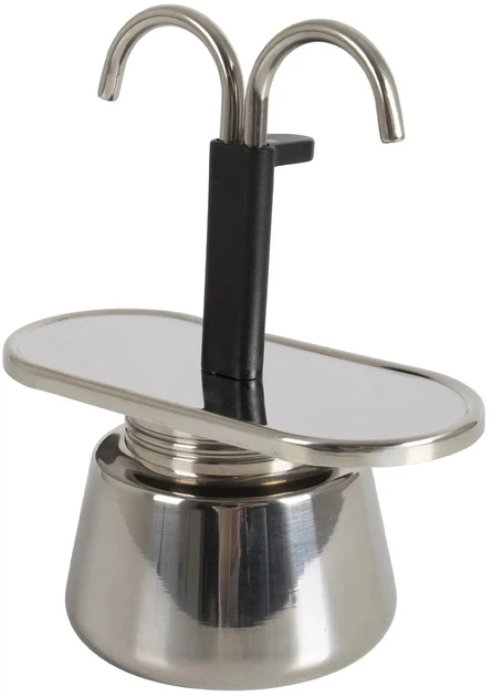 Кофеварка Bo-Camp Stainless Steel на 2 чашки 100 мл Silver (2200545) - изображение 6