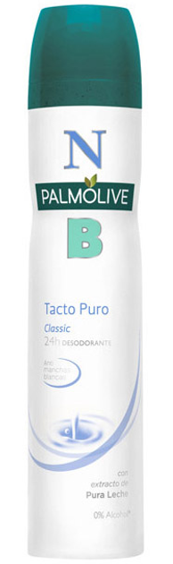 Dezodorant Palmolive N B Tacto Puro Classic 200 ml (8714789411323) - obraz 1