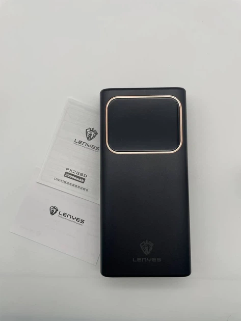 Power bank LENYES PX288D 20000mAh 22.5W+QC3.0+PD (реальная емкость) - изображение 2