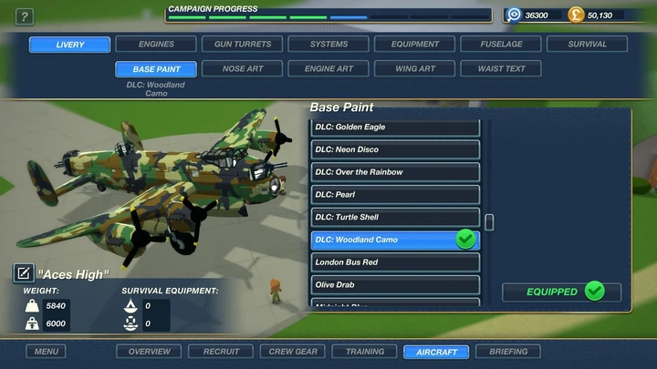 Дополнение Bomber Crew Skin Pack для ПК (Ключ активации Steam) - изображение 4