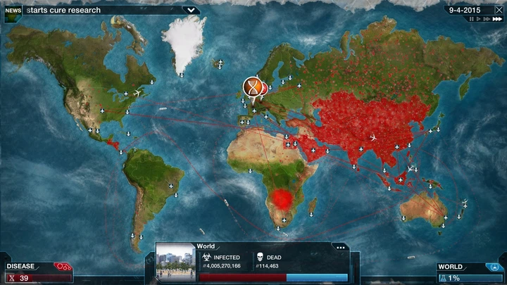 Гра Plague Inc: Evolved для ПК (Ключ активації Steam) - Фото 2 Гра Plague Inc: Evolved для ПК (Ключ активації Steam) - зображення 2