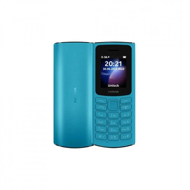 Мобільний телефон Nokia 105 DS 2023 Cyan (156459) - Фото 1 Мобільний телефон Nokia 105 DS 2023 Cyan (156459) - зображення 1