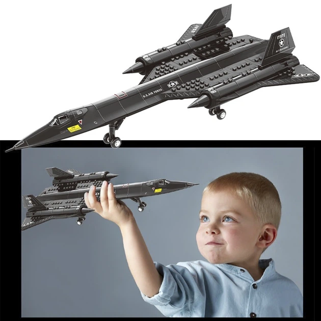 Конструктор Lockheed SR-71 Blackbird Чёрный дрозд 183