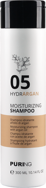 Зволожувальний шампунь з аргановою олією PURING 05 HYDRARGAN 300 мл - Фото 1 Зволожувальний шампунь з аргановою олією PURING 05 HYDRARGAN 300 мл - изображение 1