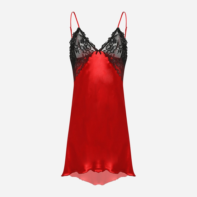 Акція на Нічна сорочка DKaren Slip Evelyn 2XL Red від Rozetka