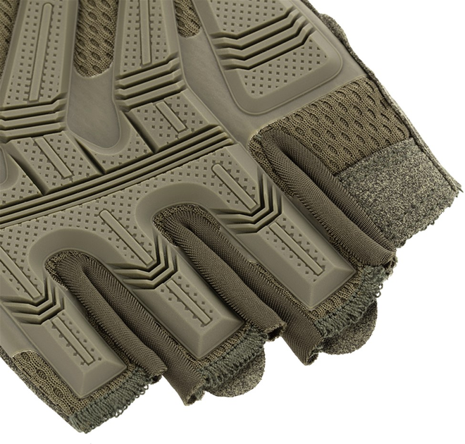 Перчатки тактические 2E беспалые XL Зеленые (2E-TACTGLOSUM-XL-OG) - изображение 2