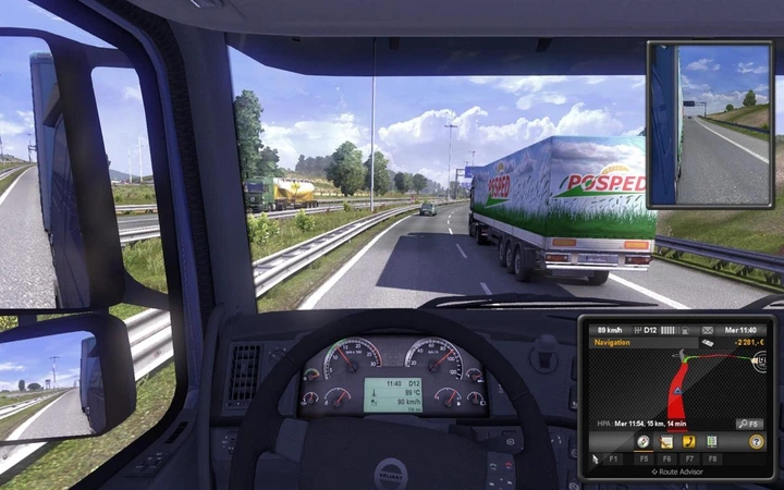 Игра Euro Truck Simulator 2 для ПК (Ключ активации Steam) - изображение 2