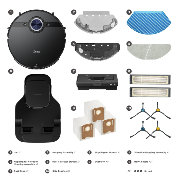 Robot sprzątający Midea S8+ - obraz 8
