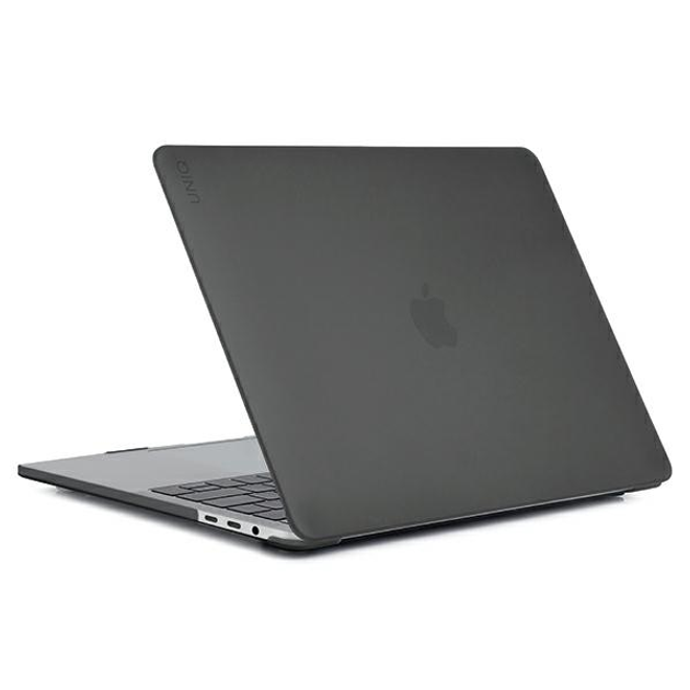 Etui na laptopa Uniq Husk Pro Claro do Apple MacBook Pro 13" 2020 Smoke Matte Grey (8886463673997) - obraz 2