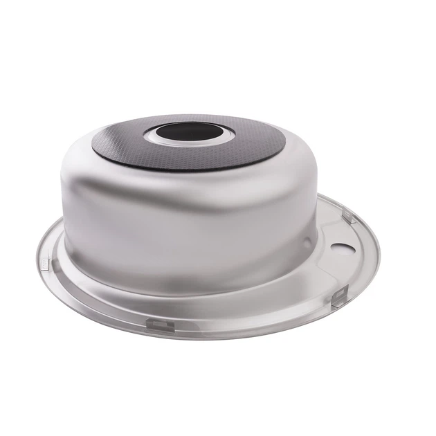 Кухонна мийка Kroner KRP Satin - 490 (0.6 мм) - изображение 4