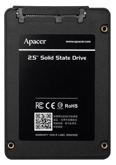 Накопичувач SSD 960GB Apacer AS340 Panther 2.5" SATAIII 3D TLC (AP960GAS340G-1) - Фото 4 Накопичувач SSD 960GB Apacer AS340 Panther 2.5" SATAIII 3D TLC (AP960GAS340G-1) - изображение 4