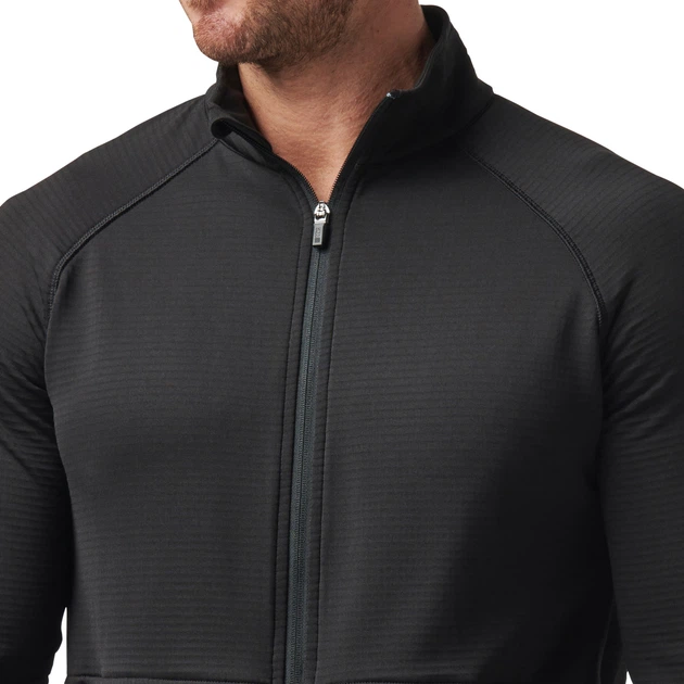 Куртка флісова 5.11 Tactical Stratos Full Zip Black 2XL (72244-019) - зображення 3