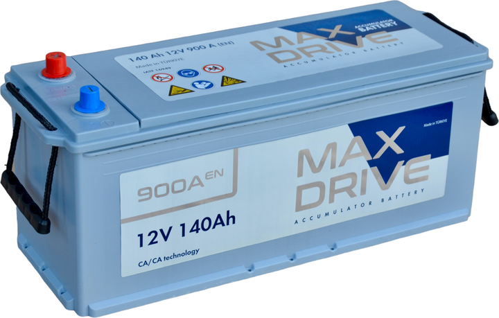 Автомобильный аккумулятор Max Drive SMF 140 Ah (+/-) EN900 (СТ-00143363) - изображение 1