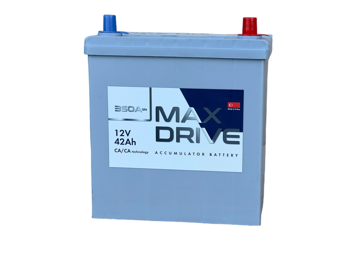 Автомобильный аккумулятор Max Drive Asia SMF 42 Ah (-/+) EN350 B19 (СТ-00154729) - изображение 2