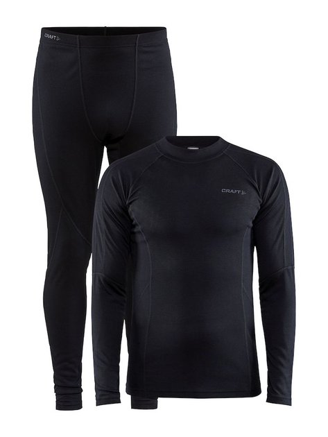Мужской комплект термобелья Craft CORE WARM BASELAYER SET Men L Черный ...