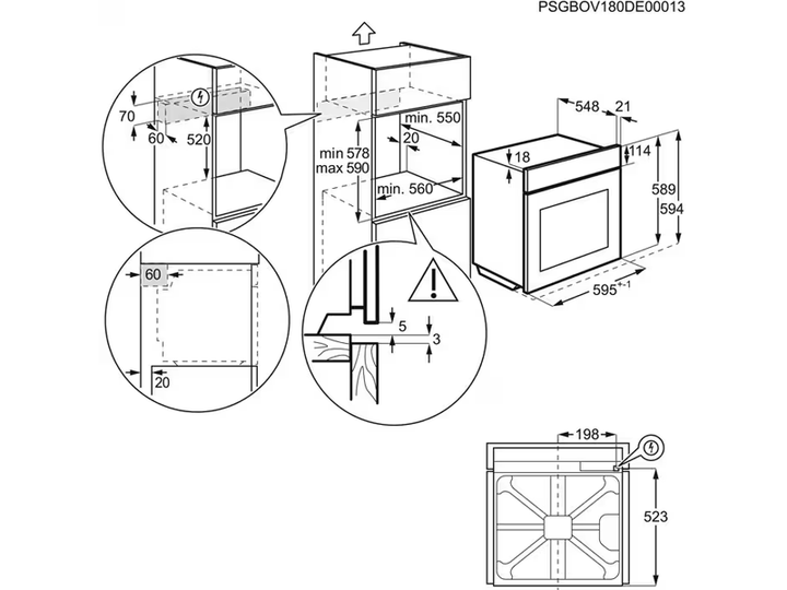 Духовой шкаф Electrolux - EOC 6 P 77 H - изображение 3