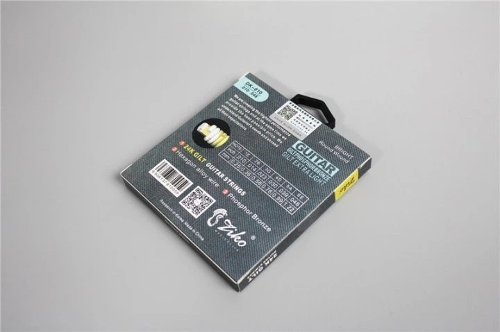 Струни акустичної гітари фосфорна бронза (10-48) ZIKO DK-010 Gold 24k - зображення 2