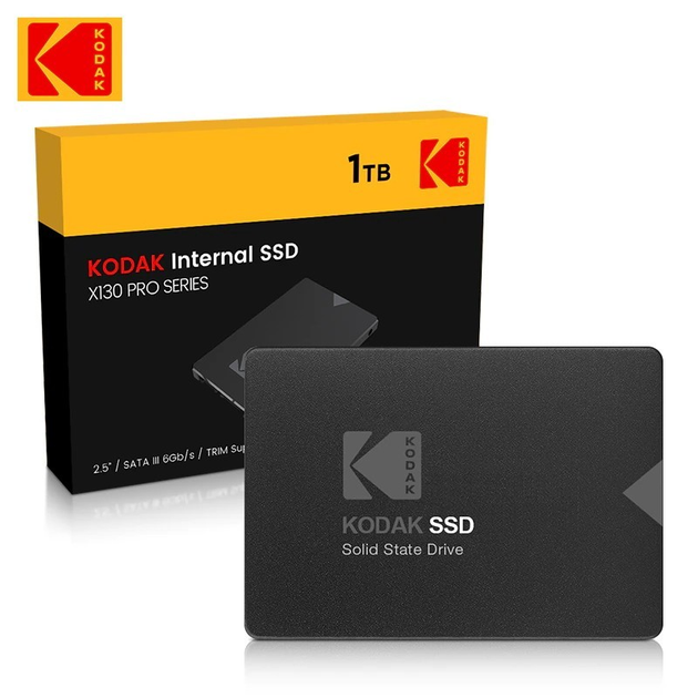 SSD диск Kodak X120 Pro 2.5" SATA III, TLC, 1TB - изображение 1
