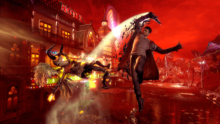 Гра Sony PlayStation 4 DmC: Devil May Cry Definitive Edition Російські Субтитри Б/У - Фото 2 Гра Sony PlayStation 4 DmC: Devil May Cry Definitive Edition Російські Субтитри Б/У - зображення 2