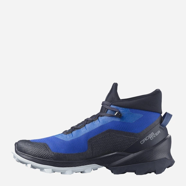 Buty trekkingowe męskie niskie gore tex Salomon CROSS OVER CHUKKA GTX Turkish Sea/N 412829 47.5 (12.5US) 30.5 cm Granatowe (193128543945) - obraz 3