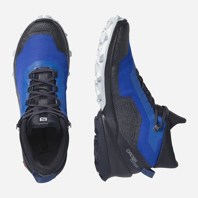 Buty trekkingowe męskie niskie gore tex Salomon CROSS OVER CHUKKA GTX Turkish Sea/N 412829 47.5 (12.5US) 30.5 cm Granatowe (193128543945) - obraz 6