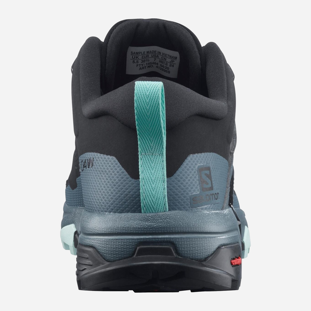 Жіночі кросівки для треккінгу з Gore-Tex Salomon X ULTRA 4 GTX W 412896 38.5 (7US) 24 см Чорні (193128533779) - зображення 4