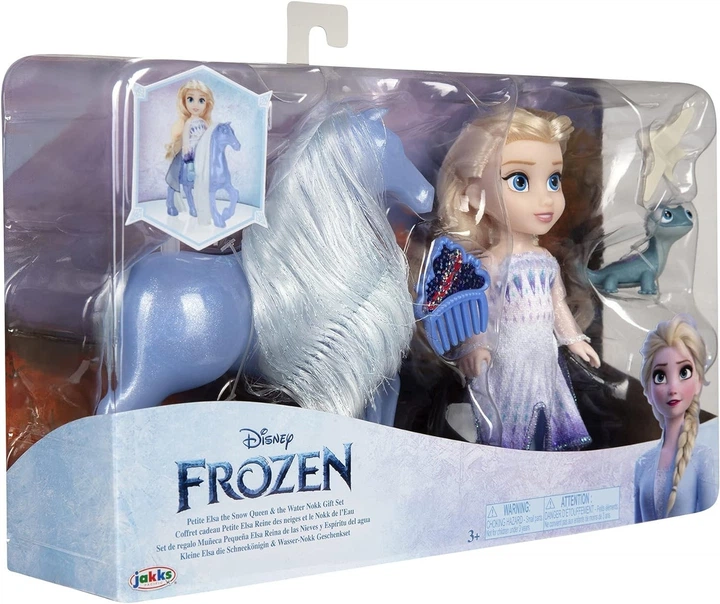 Кукла Frozen Elsa Petite Snow Queen & Water Nokk Disney Маленькая снежная королева Эльза (217074) - Фото 5 Кукла Frozen Elsa Petite Snow Queen & Water Nokk Disney Маленькая снежная королева Эльза (217074) - изображение 5