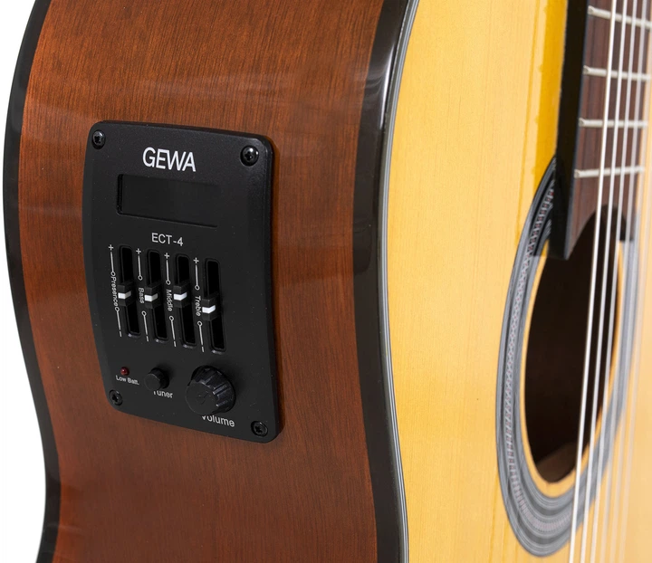 Гитара классическая GEWA Student E-Classic 4/4 Natural (RG-VG500160742) - изображение 7