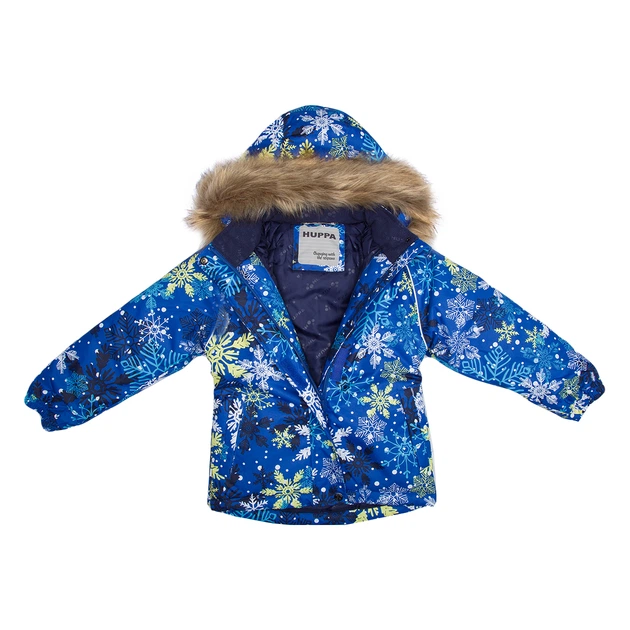 Куртка зимова HUPPA ALONDRA 18420030-14335 синій з принтом 92 см (4741632029972) - зображення 8