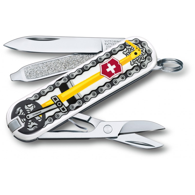 Ніж Victorinox Classic LE 2020 "Bike Ride", 58 мм/7 функцій (Vx06223.L2001) - зображення 1